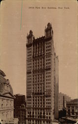 Park Row Building Postcard