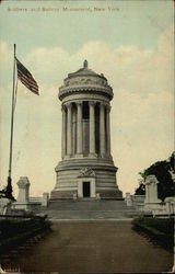 Soldiers and Sailors Monument Postcard