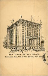 New Grand Central Palace Postcard