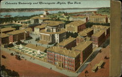 Columbia University and Morningside Heights New York, NY Postcard Postcard