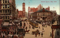 Herald Square New York, NY Postcard Postcard