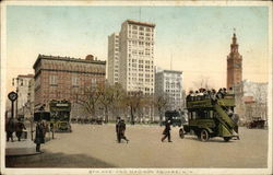 5th Ave. and Madison Square Postcard