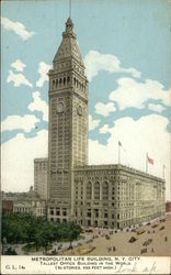 Metropolitan Life Building Postcard