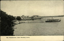 The Manhattan, Lake Okoboji Iowa Postcard Postcard