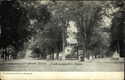 Street Scene Postcard