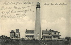 Cape May Lighthouse Postcard