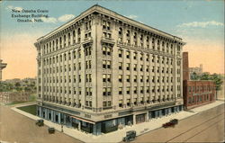 New Omaha Grain Exchange Building Nebraska Postcard Postcard