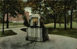 Purdue UnIversity - Drinking Fountain Lafayette, IN Postcard Postcard