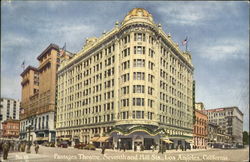 Pantages Theatre Los Angeles, CA Postcard Postcard