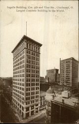 Ingalls Building, Cor. 4th and Vine Sts Postcard