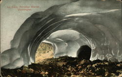 Ice Cave, Paradise Glacier Washington Postcard Postcard