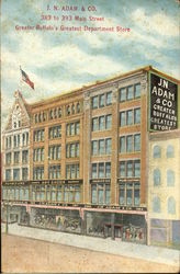 J.N. Adam & Co Buffalo, NY Postcard Postcard