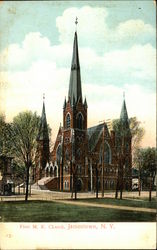 First M.E. Church Postcard