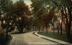 Main Entrance, Rhode Island Hospital Providence, RI Postcard Postcard