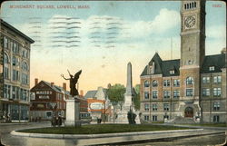 Monument Square Postcard