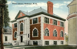 Public Library Postcard