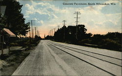 Concrete Pavement Postcard