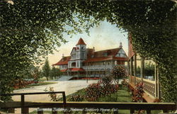 Barracks Building, National Soldiers' Home Postcard