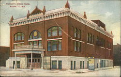 Marinette Opera House Wisconsin Postcard Postcard