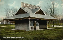 Glen Rock Spring Postcard