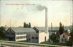 Appleton Wire Works Plant Wisconsin Postcard Postcard