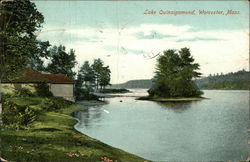 Lake Quinsigamond Postcard