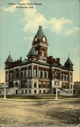 Gibson County Court House Postcard