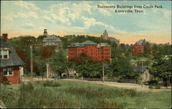 University Buildings from Circle Park Knoxville, TN Postcard Postcard