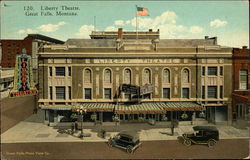 Liberty Theatre Great Falls, MT Postcard Postcard