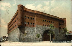 Armory First Regiment I.N.G Chicago, IL Postcard Postcard