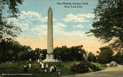 The Obelisk, Central Park New York, NY Postcard Postcard