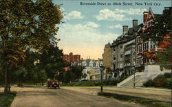 Riverside Drive at 106th Street New York City, NY Postcard Postcard