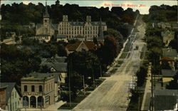 Main Street Hill Mankato, MN Postcard Postcard