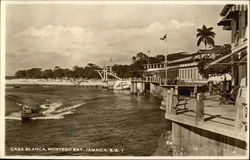 Casa Blanca Montego Bay, Jamaica Postcard Postcard