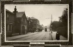 Burton Road Derby, England Postcard Postcard