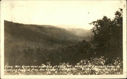 Cove Mts. From Near East Top of Cove Mt McConnellsburg, PA Postcard Postcard