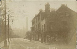 Burton Road Derby, England Postcard Postcard