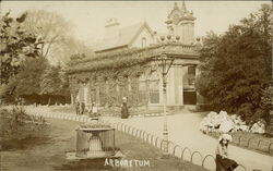 Arboretum Derby, England Postcard Postcard