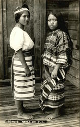 Igorot Girls Postcard