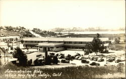 Administration Bldg., Vallejo Navy Yard California Postcard Postcard