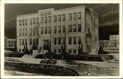 Irion County Court House Mertzon, TX Postcard Postcard