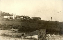 View of Chicken Coop and Buildings Postcard