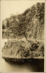 Lovers Leap Woodsville, NH Postcard Postcard