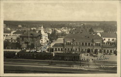 Jarnvagsstationen Postcard