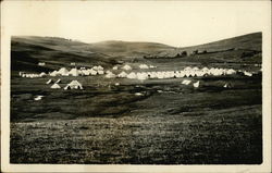 Soldier's Camp Postcard