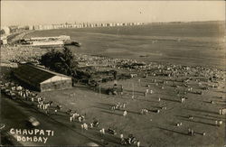 Chaupati Bombay, India Postcard Postcard