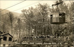 Cannon Mountain Aerial Tramway Franconia Notch, NH Postcard Postcard