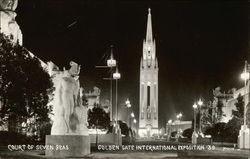 Court of Seven Seas, Golden Gate International Exposition '39 1939 San Francisco Exposition Postcard Postcard