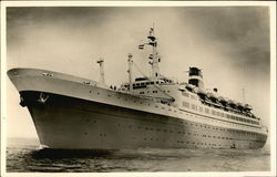 S.S. Statendam Steamers Postcard Postcard