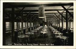 Paradise Inn - Dining Room Postcard